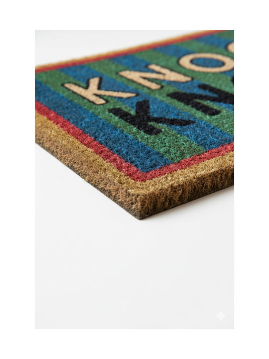 SteweHome SteweHome Entrance Doormat from Coconut Tree with Non-Slip Base Brown 40x60cm