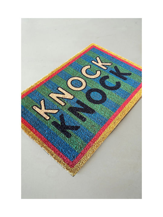 SteweHome SteweHome Entrance Doormat from Coconut Tree with Non-Slip Base Brown 40x60cm