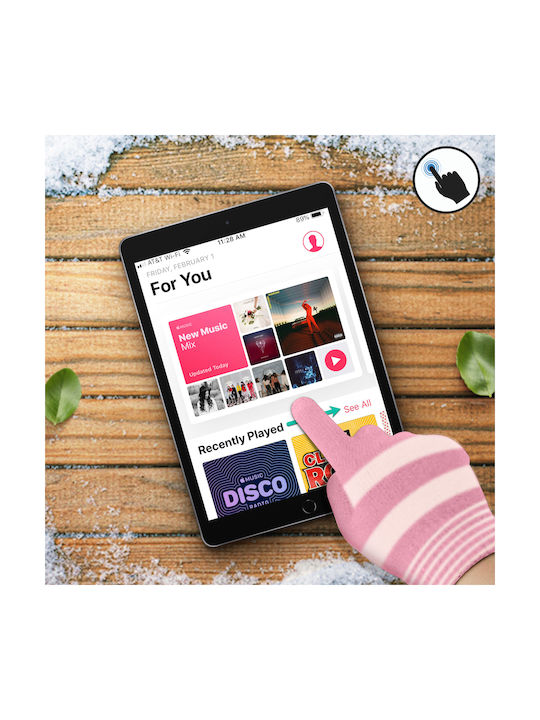 Mănuși Pentru Femei Touchscreen Proprietăți Touch Păstrate-akashi Roz Neon
