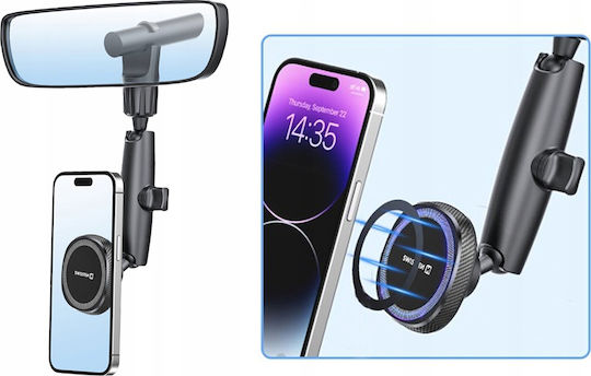Swissten Suport Auto pentru Telefon cu magnet MagSafe Neagră