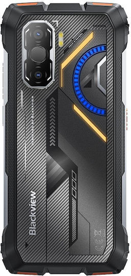 BlackView ROCK 3 Dual SIM (8/256GB) Smartphone Rezistent Portocaliu