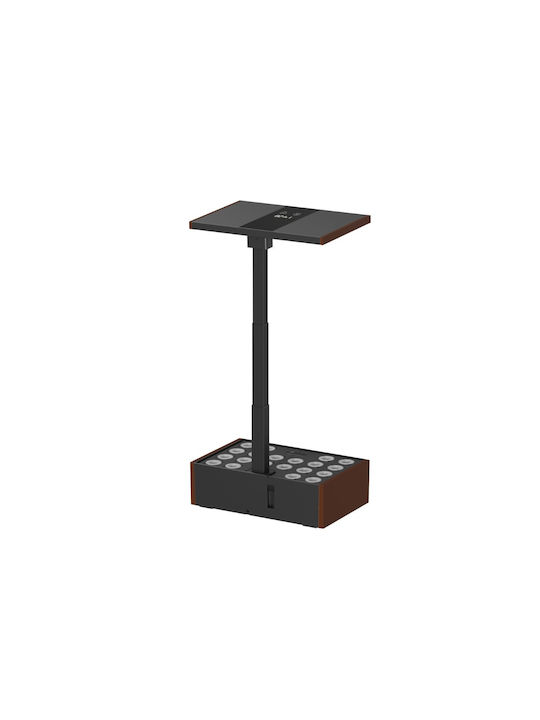 Brateck Flower Pot Black / Brown 40.6x26x35.9cm