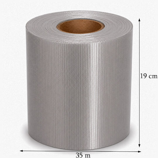Material De Construcție Pentru Garduri De Grădină Din PVC 19x35x19 Cm Gri