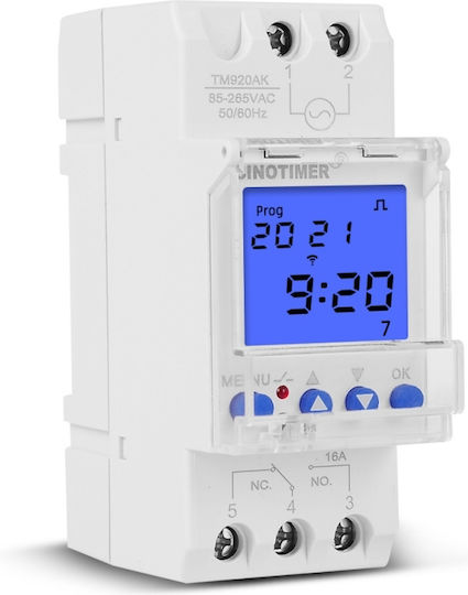 Sinotimer Aparat de Măsură pentru Panou Electric Digital Monofazat