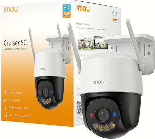 Imou Cruiser SC IPC IP Κάμερα Παρακολούθησης Wi-Fi Full HD+ 5MP Αδιάβροχη με Αμφίδρομη Επικοινωνία και Φακό 3.6mm