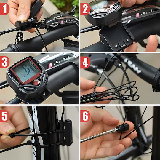 GPS Pentru Bicicletă Cu Fir Impermeabil