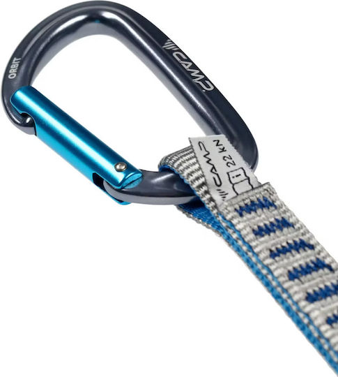 Camp Orbit Express Ks 12 Cm Climbing Quickdraws 6-pack Grey Blue Blue