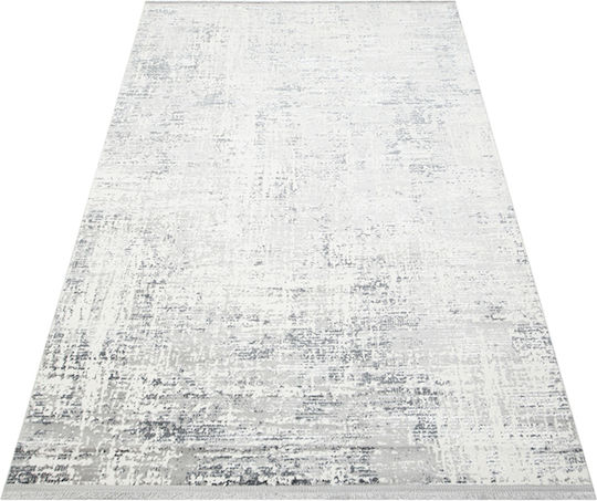 SteweHome Non-Slip Gray Runner Rug 80x300cm