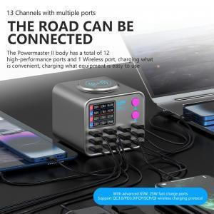 MaAnt Βάση Φόρτισης με 9 Θύρες USB-A και 3 Θύρες USB-C 300W Power Delivery / Quick Charge 3.0 σε Γκρι χρώμα (Dian Ba 2)