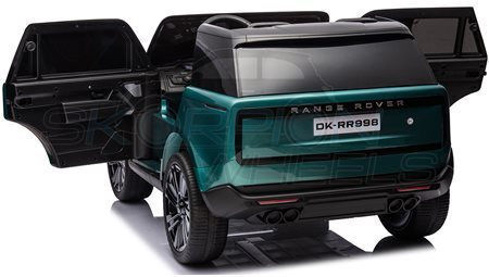 Range Rover Original Einsitzer mit Fernbedienung Lizensiert 24 Volt Grüne Für 3+ Jahre