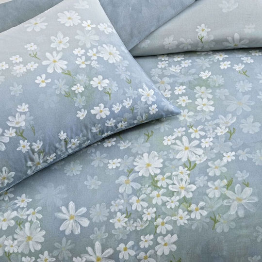 Tac Σετ Διπλή 200x220cm Floral
