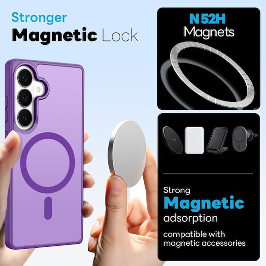 Northjo Σετ Προστασίας 5 Σε 1 Back Cover Πλαστικό Μωβ (Galaxy S26)