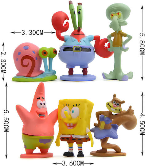 Jucărie Miniatură SpongeBob Pentru 3+ Ani