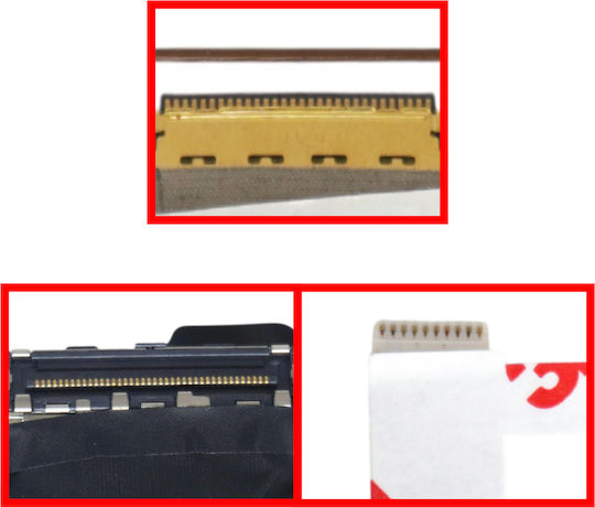 Καλωδιοταινία Οθόνης για Laptop Dell Precision 15 7510 7520
