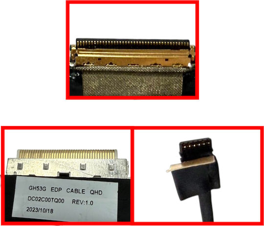 Screen Flex Cable for Laptop Acer Predator Helios 300 Ph315-54 Triton 300 Pt315-531-Flex2202