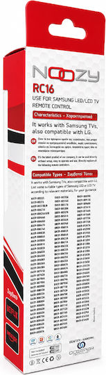 Noozy Compatible Remote Control Rc16 for Samsung Sony and LG TVs