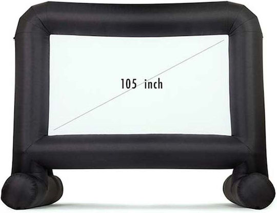Aufblasbare Projektionswand Perfectled 105" 161 X 311cm