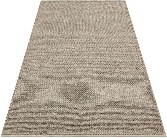 SteweHome Χειροποίητο Χαλί Διάδρομος Καφέ 80x150cm