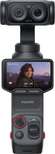 Insta360 Luna Ultra 47GB Action Camera 8K Creator Bundle with 2" Touch Screen and Wi-Fi Cosmic Black