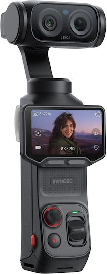 Insta360 Luna Ultra 47GB Action Camera 8K Creator Bundle with 2" Touch Screen and Wi-Fi Cosmic Black