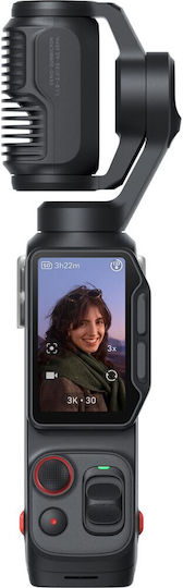 Insta360 Luna Ultra 47GB Action Camera 8K Creator Bundle with 2" Touch Screen and Wi-Fi Cosmic Black