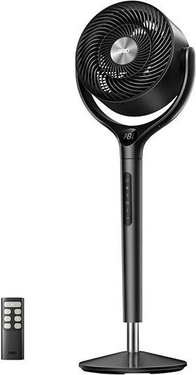 Dreo TurboPoly 362 Ventilator Pe Piedestal 36W cu Telecomandă Gri