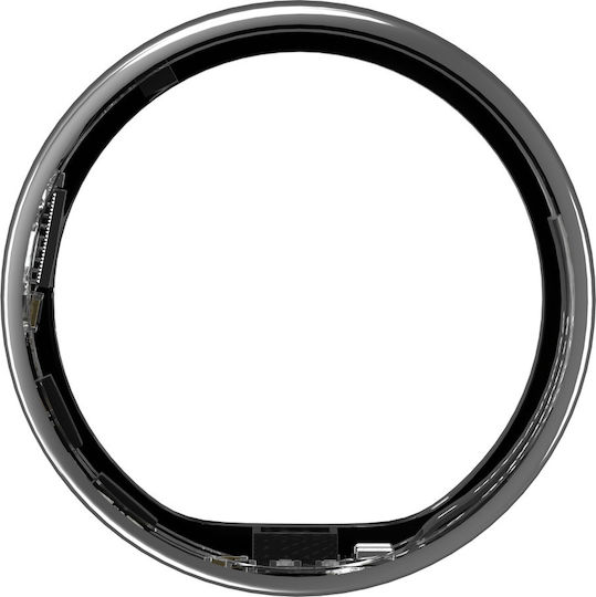 Ultrahuman Air Smart Ring 20.6mm Αδιάβροχο με Παλμογράφο Ασημί