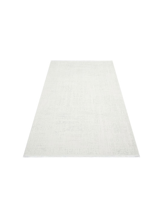 SteweHome Αντιολισθητικό Χαλί Διάδρομος Λευκό 80x300cm