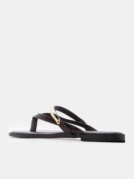 Women's Flat Sandals Brown