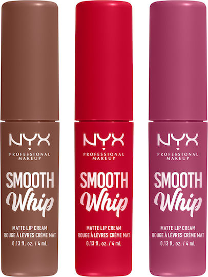 NYX Professional Makeup Smooth Whip Подредба Червила Мат 4мл