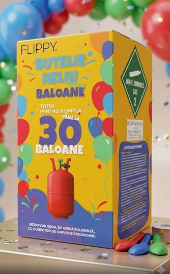 Butelie de Heliu pentru 30 Baloane
