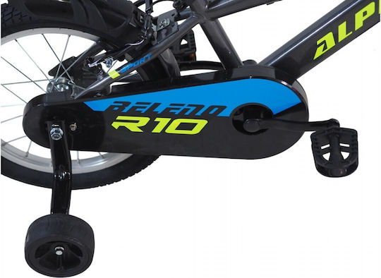 Alpina 18" Kids' BMX Bicycle with Aluminum Frame Gray