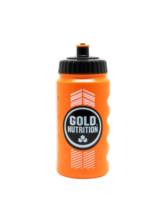 Gold Nutrition Πλαστικό Παγούρι 500ml Πορτοκαλί