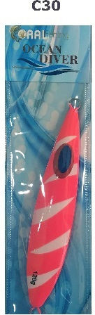 Coral Fishing Artificial Bait Speed Slider 120gr Coral
