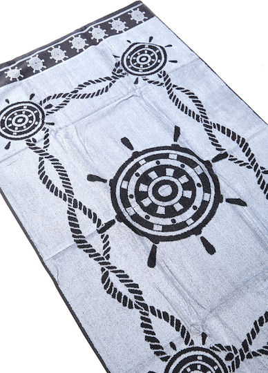 Comfort Gray Beach Towel 170x90cm