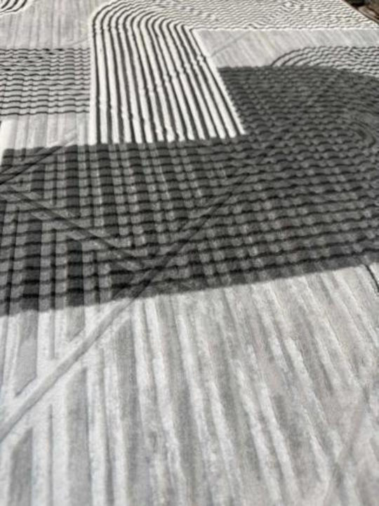 Linea Home 4063 Covor Antiderapant Rectangular Gri 140x200cm