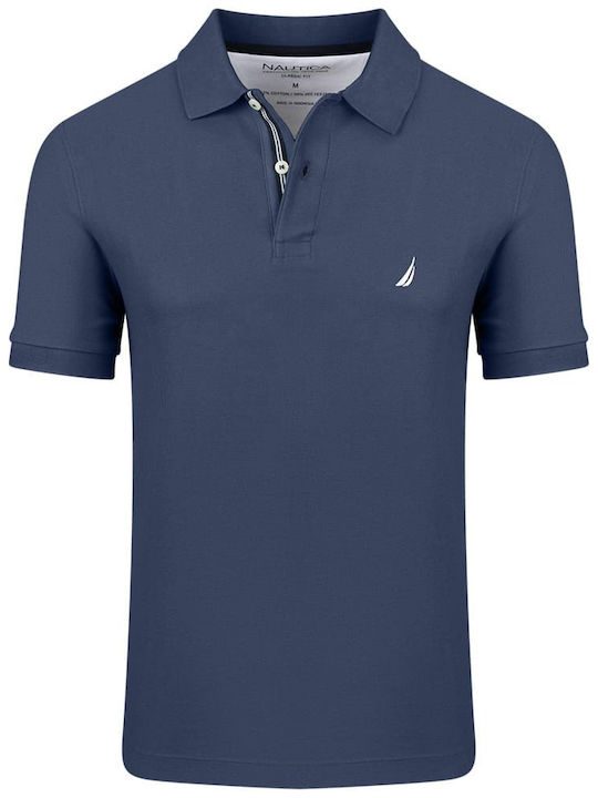 Polo T-shirt Navy Μπλε Σκούρο