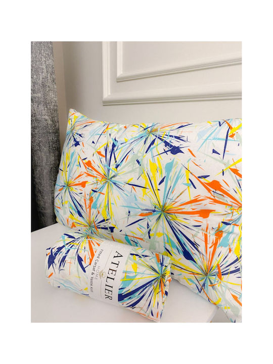 SteweHome Σετ Σεντόνια King Size με Λάστιχο 180x200εκ. Κίτρινο (4τμχ)