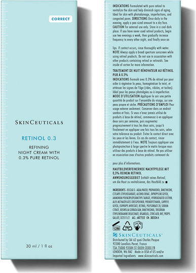 SkinCeuticals Correct Creme Gesicht Nacht 30ml