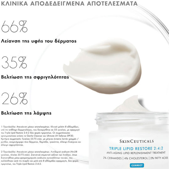 SkinCeuticals Correct Rich 24h Cream Face Day with Ceramides 50ml