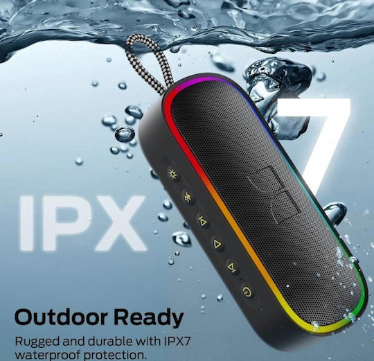 Monster S150 Plus Αδιάβροχο Ηχείο Bluetooth 14W με Διάρκεια Μπαταρίας έως 20 ώρες Nude