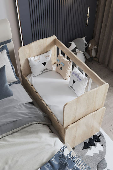 SteweHome Vrefiki Kounia Beige With Mattress 100x112cm