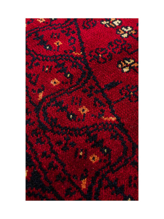 SteweHome Handmade Red Runner Rug 90x150cm