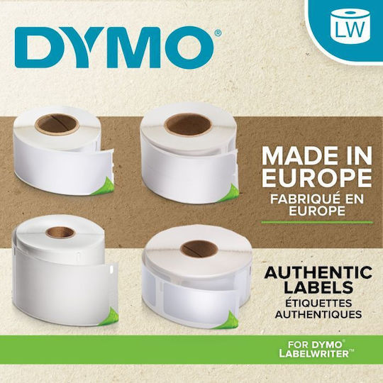 Dymo Αυτοκόλλητες Ετικέτες σε Ρολό