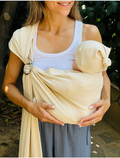 SteweHome Babytragetuch Sling Ring Beiges
