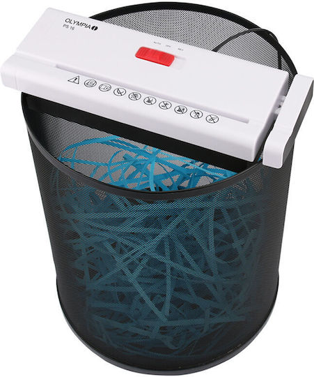 Olympia PS 16 Strip Cut 6-Sheet Paper Shredder