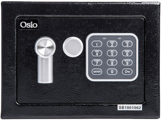 Osio Safe with Digital Lock L23xW17xH17cm OSB-1723BL