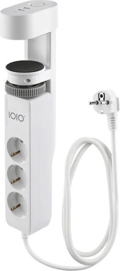 USB разклонител Olympia за ръб на маса Ioio SL 3000 бял