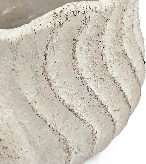 Artekko Cement Plant Pot Concrete Beige 23x14x14.5cm