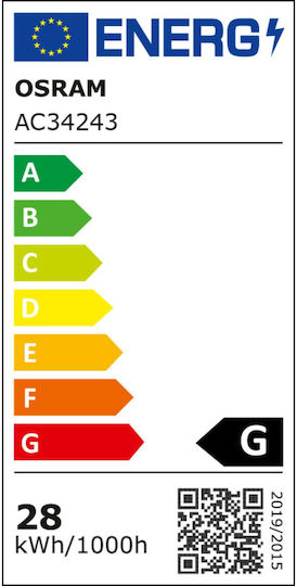 Osram Dulux T/E Λάμπα Φθορίου για Ντουί GX24q-3 26W